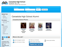 Tablet Screenshot of canastotahighschool.com